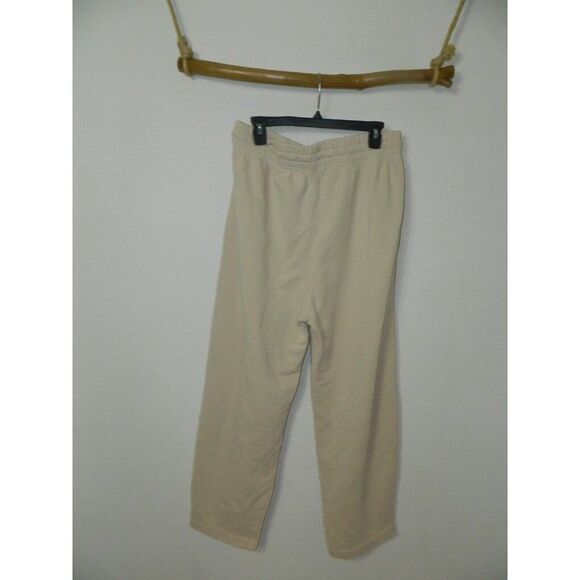 Agolde Jogging Pants Beige Comfy Cozy Joggers Sweatpants Style A179 X-Large - Picture 6 of 12